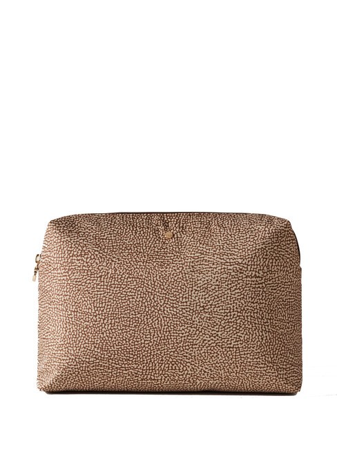 BORBONESE CLASSICA Reisetasche beiger Meer - Beauty-Case