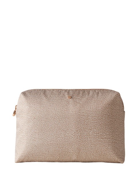 BORBONESE CLASSICA Reisetasche Sand - Beauty-Case