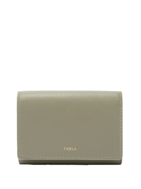 FURLA NUVOLA Mittelkompakte Lederbrieftasche Agave - Brieftaschen Damen
