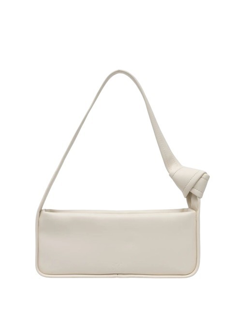 CALVIN KLEIN KNOTTED Umhängetasche Tofu - Brieftaschen Damen