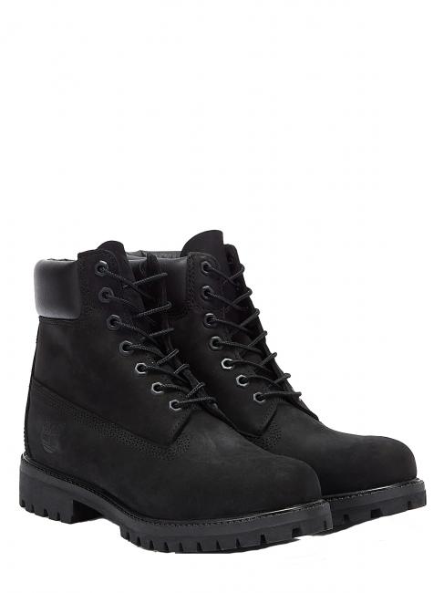 TIMBERLAND 6 INCH PREMIUM Stiefeletten aus Leder SCHWARZ - Herrenschuhe