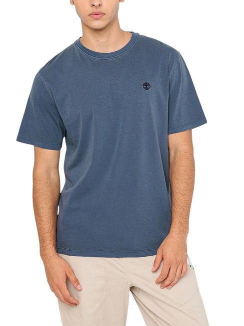 TIMBERLAND DUNSTAN RIVER GARMENT Baumwoll-T-Shirt dunkler Saphir - Herren-T-Shirts