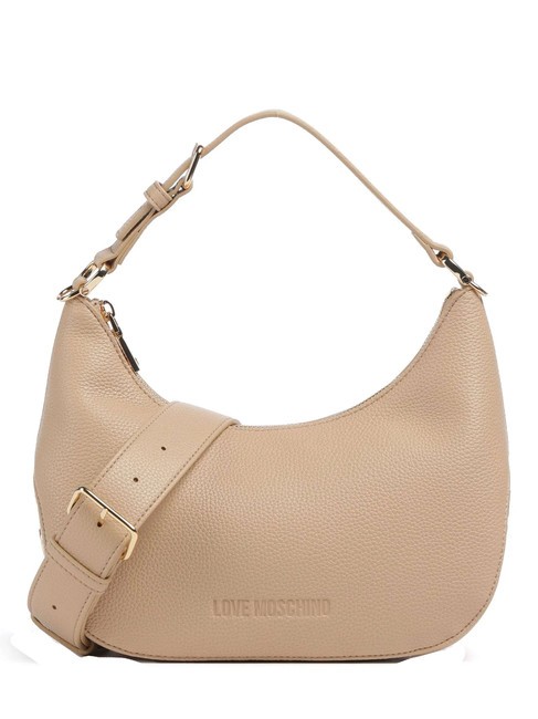 LOVE MOSCHINO SMOOTH  Umhängetasche, mit Schultergurt Sand - Damentaschen