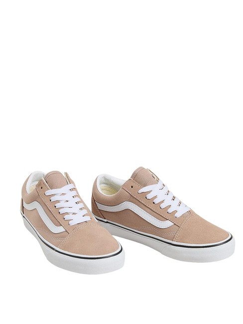 VANS OLD SKOOL COLOR THEORY Canvas-Sneaker warmes Taupe - Damenschuhe