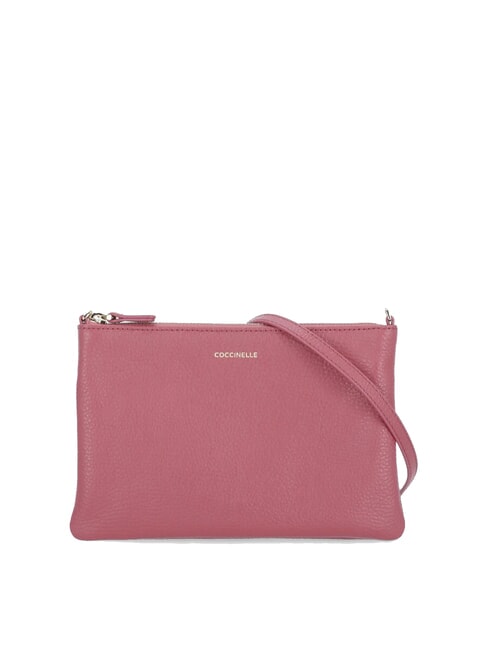 COCCINELLE BEST CROSSBODY Minitasche aus Leder Fruchtfleisch rosa - Damentaschen