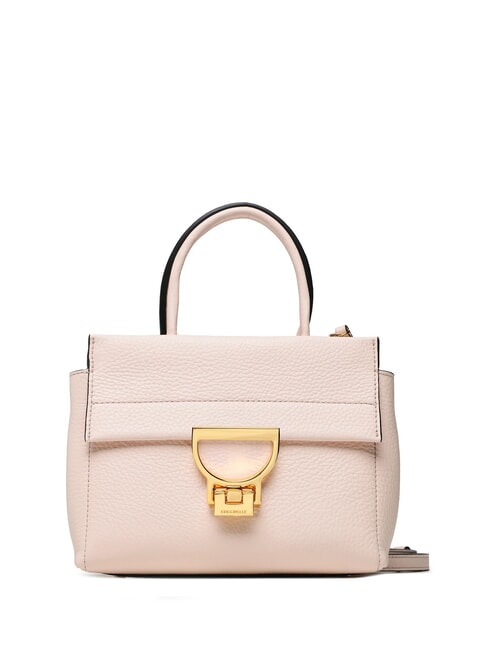 COCCINELLE ARLETTIS Mini-Ledertasche mit Schultergurt cremiges Rosa - Damentaschen