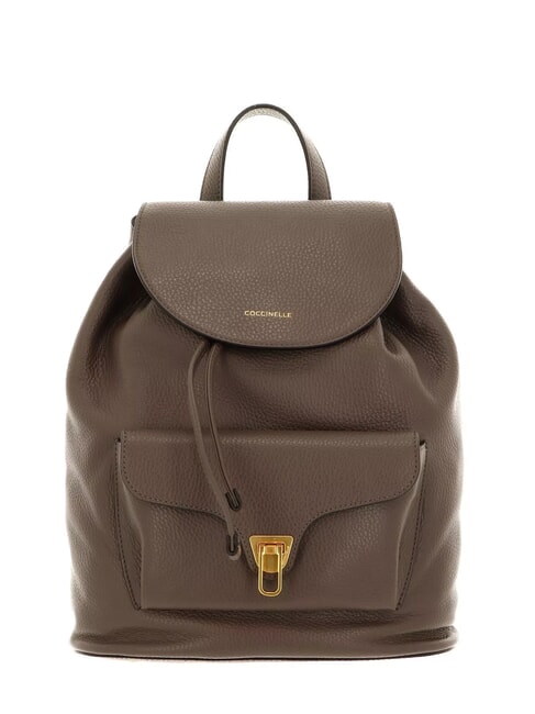 COCCINELLE BEAT SOFT Lederrucksack Kaffee - Damentaschen