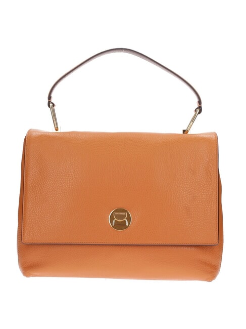 COCCINELLE LIYA Smooth Handtasche, mit Schultergurt Paprika/Cola - Damentaschen