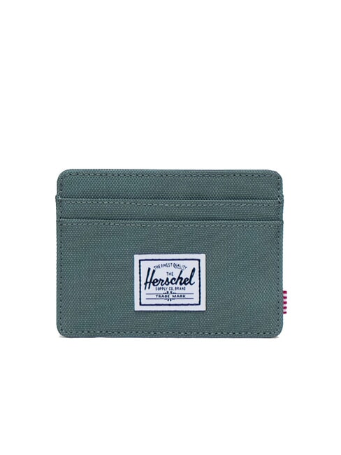 HERSCHEL CHARLIE RFID Flacher Kartenhalter dunkler Wald - Brieftaschen Herren