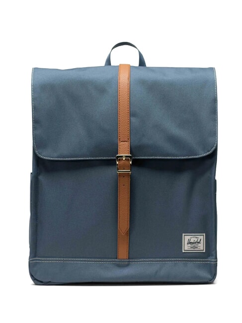 HERSCHEL CITY New Rucksack blaue Fata Morgana/weißer Stich - Rucksäcke für Schule &amp; Freizeit