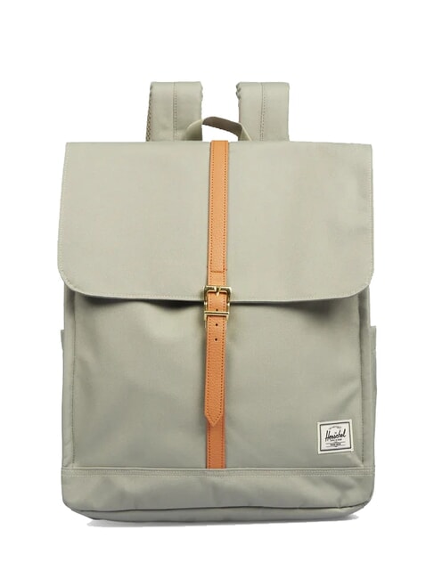 HERSCHEL CITY New Rucksack Seegras/weißer Stich - Rucksäcke für Schule &amp; Freizeit