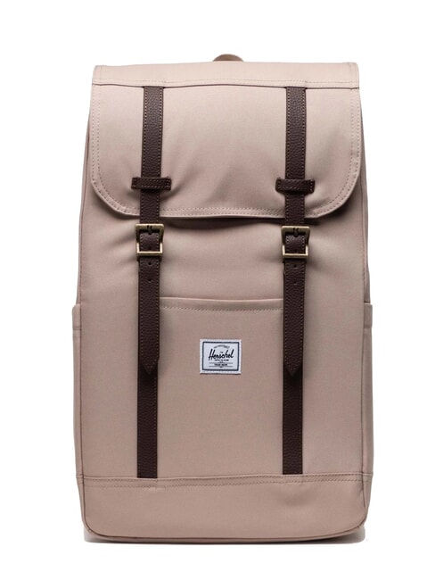 HERSCHEL RETREAT Rucksack helles Taupe - Rucksäcke für Schule &amp; Freizeit