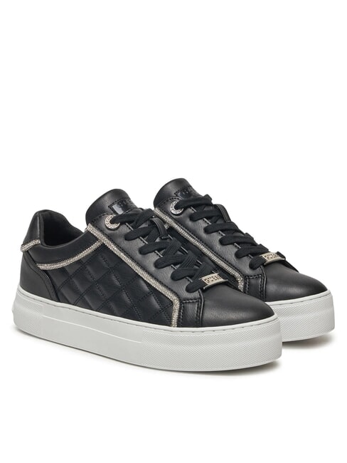 GUESS GRATEA Gesteppte Plateau-Sneaker SCHWARZ - Damenschuhe