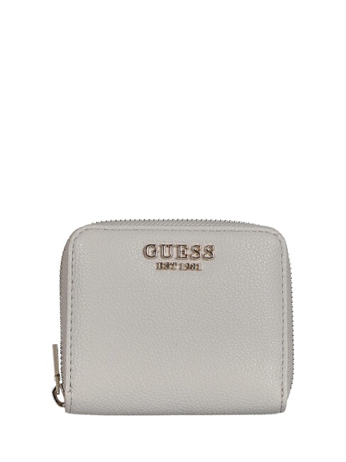 GUESS LAUREL Kleine Geldbörse mit umlaufendem Reißverschluss Elfenbein - Brieftaschen Damen