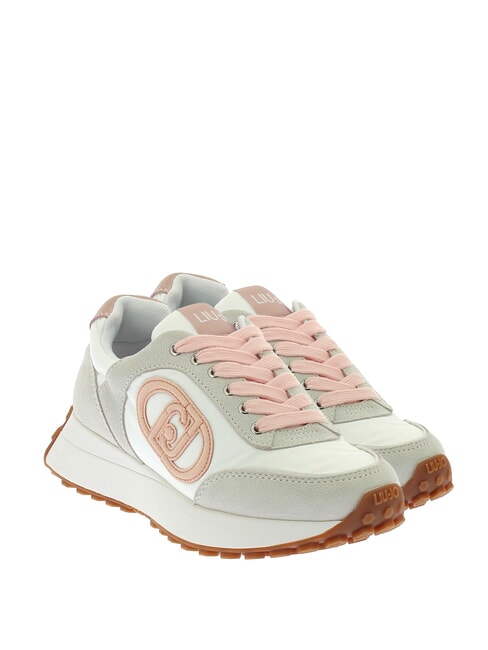 LIUJO LOLO 17 Turnschuhe cremefarben/rosa - Damenschuhe