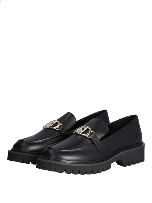 LIUJO CORA 01  Mokassins aus Leder Schwarz - Damenschuhe