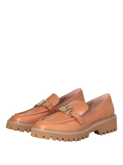 LIUJO CORA 01  Mokassins aus Leder Brandy - Damenschuhe