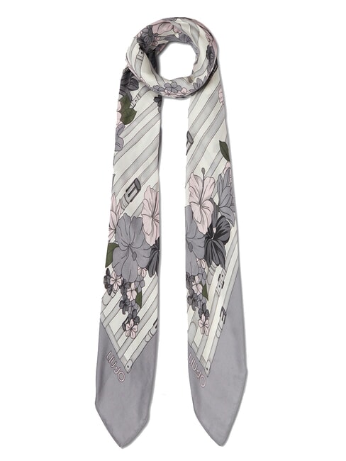 LIUJO FLOWER METALLERIA Schal mit Aufdruck SCHWARZ - Schals
