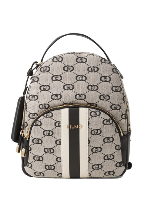 LIUJO MANHATTAN Logo Damenrucksack SCHWARZ - Damentaschen