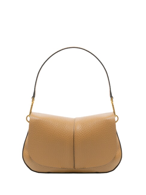 GIANNI CHIARINI HELENA ROUND Ledertasche mit doppeltem Schultergurt Natur - Damentaschen