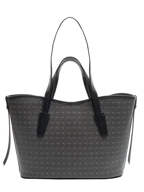 COCCINELLE NEW NEVER WITHOUT BAG COATED MONOGRAM Hand-/Schulter-Shopper MUL.FRU.NOIR / NR - Damentaschen