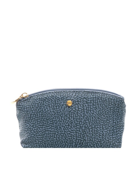 BORBONESE CLASSICA SMALL Kleine Tasche Denim - Etuitaschen &amp; Necessaire
