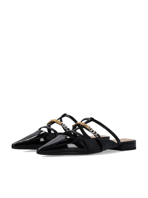 PINKO GIANIRA Ballerinas aus Lackleder schwarze Limousine - Damenschuhe
