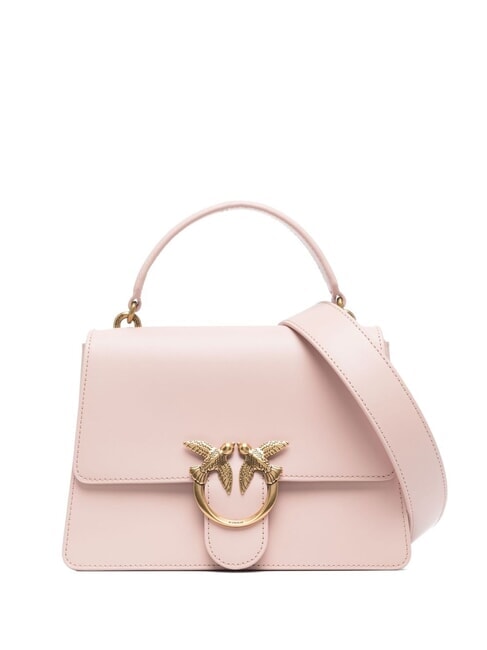 PINKO LOVE ONE  Handtasche, mit Schultergurt Puder-Antikgold - Damentaschen