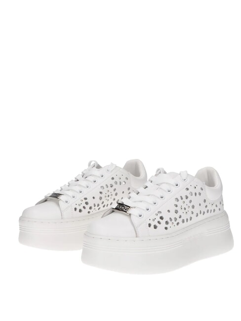 CULT PEARL 4425  Hohe Ledersneaker Weiß - Damenschuhe