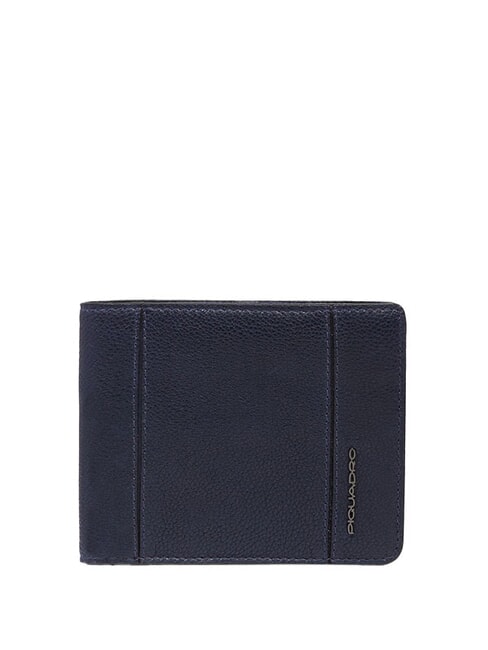 PIQUADRO CRONUS  Ledergeldbörse Blau - Brieftaschen Herren