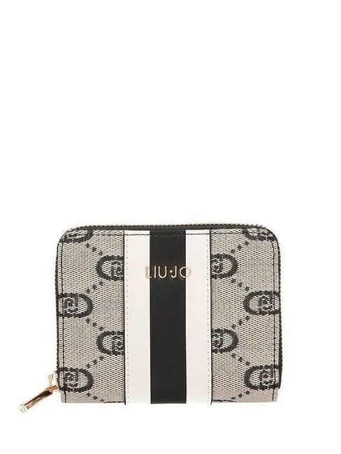 LIUJO CALIWEN Mittelgroße Geldbörse mit umlaufendem Reißverschluss SCHWARZ - Brieftaschen Damen