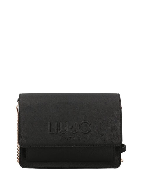 LIUJO HALONA Tasche mit Schulterklappe SCHWARZ - Damentaschen