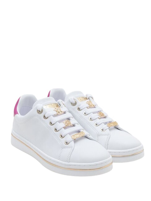 GUESS STASEY Turnschuhe Weiß / Fuchsia - Damenschuhe