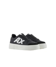 ARMANI EXCHANGE AX LOGO Plateau-Sneaker - Damenschuhe