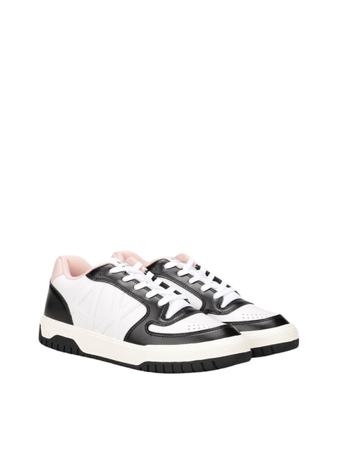ARMANI EXCHANGE AX LOGO Turnschuhe MULTICOLOR / OP.WEISS + SCHWARZ - Damenschuhe