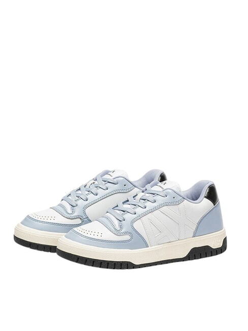ARMANI EXCHANGE AX LOGO Turnschuhe op.weiß+blau - Damenschuhe