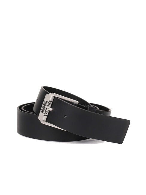 ARMANI EXCHANGE A|X Ledergürtel, kürzbar Schwarz - Gürtel