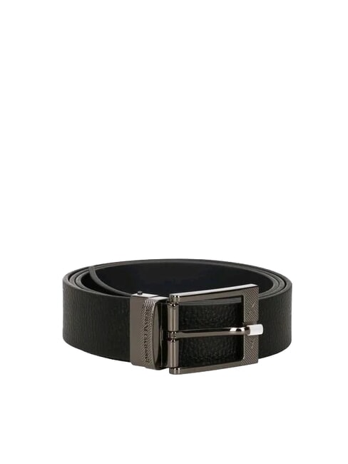 ARMANI EXCHANGE A|X DOUBLE Wendegürtel schwarz/marineblau - Gürtel