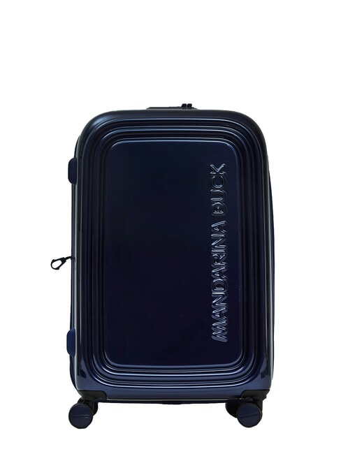 MANDARINA DUCK LOGODUCK+ METAL  Mittlerer Trolley, erweiterbar Indigoblau - Harte Trolleys