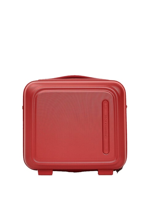 MANDARINA DUCK LOGODUCK + Steifes Beauty Case mit Schultergurt Kirschtomaten - Beauty-Case