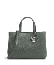 ARMANI EXCHANGE LOGO EMBOSSED Handshopper, mit Schultergurt - Damentaschen