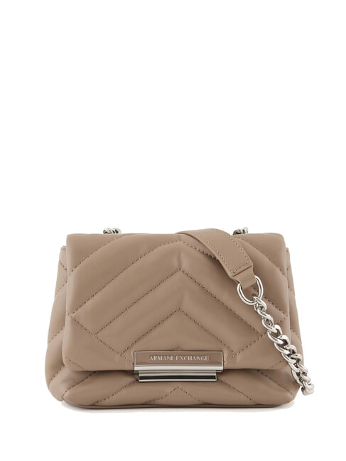 ARMANI EXCHANGE A|X MATELASSE Mini-Umhängetasche dunkler Pisco - Damentaschen