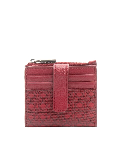 COCCINELLE METALLIC COATED MONOGRAM Mini-Geldbörse mul.sangr/sangr - Brieftaschen Damen