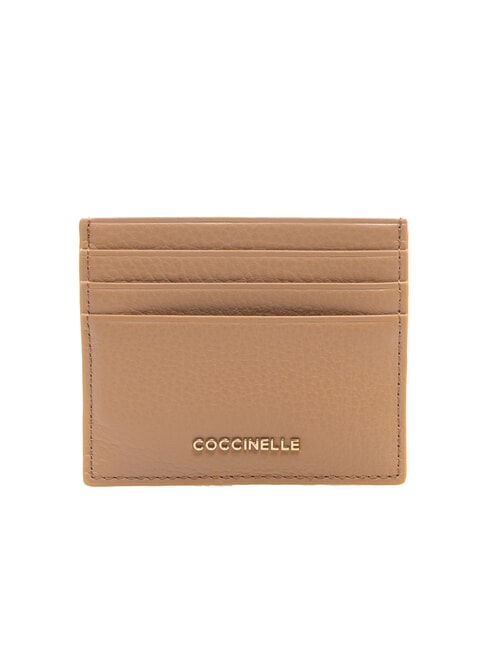 COCCINELLE METALLIC SOFT  Flaches Kartenetui aus Leder Häute - Brieftaschen Damen