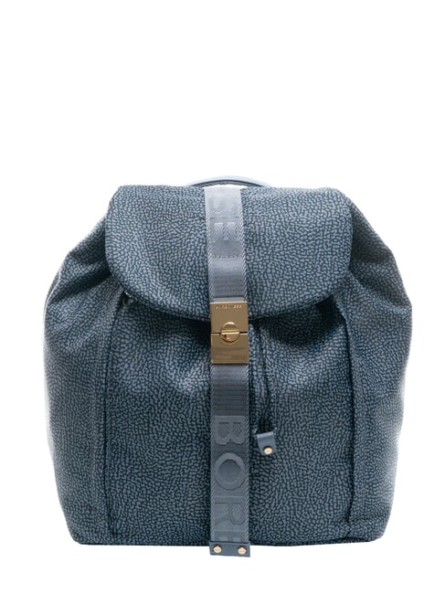 BORBONESE FOLD  Mittelgroßer Rucksack Denim - Damentaschen