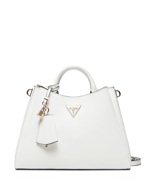 GUESS ECO JAZLYNN Handtasche mit Schultergurt Weiß - Damentaschen