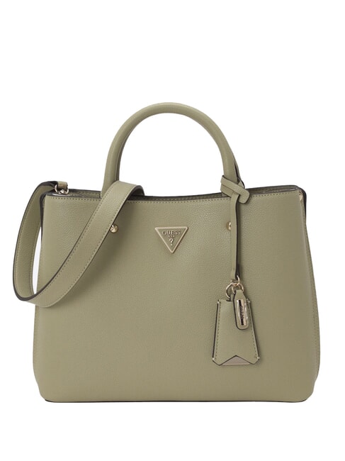 GUESS MERIDIAN Handtasche mit Schultergurt Salbei - Damentaschen