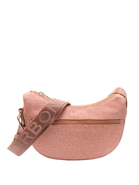 BORBONESE HOBO LUNA MINI ECO LINE Schultertasche Lippenstift - Damentaschen
