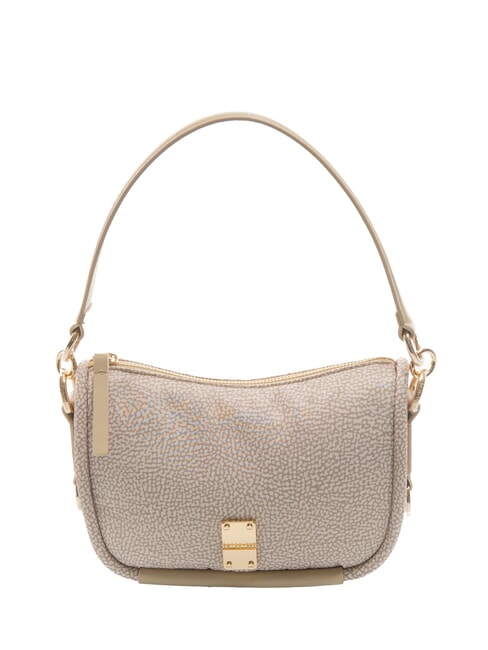BORBONESE CAHIER HOBO SMALL Umhängetasche mit Schultergurt Sand - Damentaschen