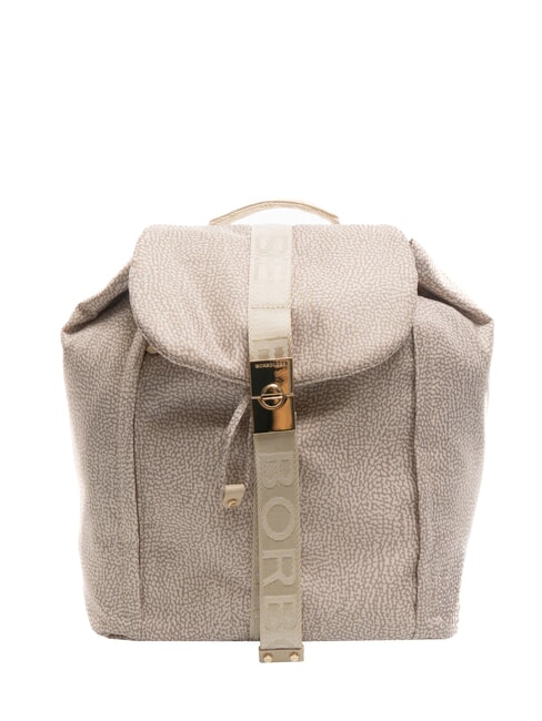 BORBONESE FOLD  Mittelgroßer Rucksack Sand - Damentaschen
